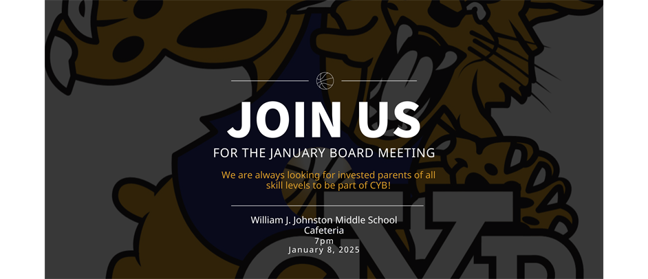 Next Board Meeting - Wed January 8th